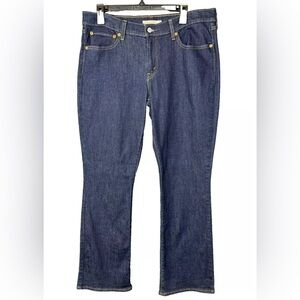 Levi's 415 Jeans Women's 31 (35x30) Relaxed Bootcut Mid Rise Blue Denim Stretch